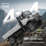 2.4G RC 크롤러 4WD 유니목 H6002 트럭 1:20 비율 제어 식 변속 차량 시뮬레이션 모델 장난감 자동차 : 빅원물류6