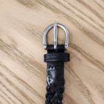 풀 그레인레더 꽈배기 벨트 D76060004 : petitdu01