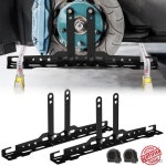 새로운 자동차 토 플레이트 얼라인먼트 도구 가정용 더 많은 차량 모델 헤비 듀티 휠 키트 : 포혜