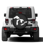 FORU내경EA 미시간 주 그레이트 레이크 스페어 타이어 커버 방진 휠 트레일러 RV SUV 기타 차량에 적합 38.1CM(15인치) : 넥서스유통