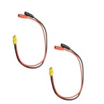 ISDT 스타일 충전기에 대 한 XT60 여성 플러그 어댑터 충전 케이블 리드 와이어 14awg 20cm30cm에 2Pcs 4.0mm 바나나 커넥터 : 빅원물류6