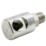 Zreneyfex 1/2 인치 MXF 회전, 헤비 듀티 호스 릴 회전, 산업용 및 가정용 강철 회전 에어 호스 릴 부품 교체, 9SS8MP50XFP50-Ni-AL 5124... 