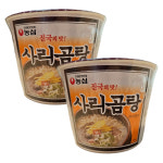 농심 사리곰탕 컵라면 큰사발 큰컵 111g 12개 사리곰탕면 컵라면 : 또르기
