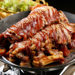 일공일사 한방 순살족발 500g 내외 맛있는 앞다리살 쫄깃한 순살족발 : 다정보마켓