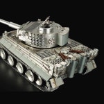헝롱 16 풀 메탈 자이언트  타이거 I RTR RC  3818 배럴 리코일 BB 사격 배터리 장갑차 장난감 팬저 : 빅원물류6