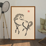 말그림 수묵화 그림액자 : 미디어마인