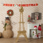 리치점빵 240cm 대형 포토존 골드 타워 캠핑용품 유치원크리스마스소품 : 리치점빵