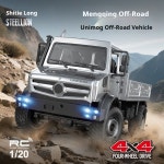 2.4G RC 크롤러 4WD 유니목 H6002 트럭 1:20 비율 제어 식 변속 차량 시뮬레이션 모델 장난감 자동차 : 빅원물류6