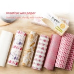 왁스 페이퍼 딤섬 패드 포장지 식품 매트 기름 방지 베이킹 50매 일회용 버거/샌드위치 : 콜렉트마켓