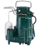 Zoeller 007921, 모델 131 (M98) 교체 주철 배출 펌프. 5 , 115 볼트, 1 상, 9.4 암페어, 1-1/2 NPT 방전, 72 GPM Max, 23 피트 : 오버시스샵