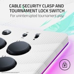 레이저 키츠네 올 버튼 아케이드 컨트롤러 PS5 타입 & 탈착식... 에디션 / 로우 슬림 폼 RGB 2XKO PC용 크로마 조명 5 팩터 : 더고은 Plus