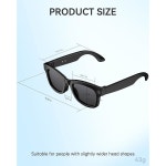 쿠커 4-in-1 AI 스마트 글래스, 800W HD 비서, 및 실시간 카메라... 1080P 비디오 브이로그를 오픈 ChatGPT 이어 여행 번역, 음성 : 더고은 Plus