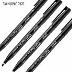 캘리그라피펜 12개세트 연습 연습용 취미 디자인 : 가누코드