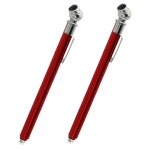 자동차용 PAMINGONO 2pcs 게이지 타이어 펜슬 공기압 오토바이용 스타일 자전거 : 굿아우라