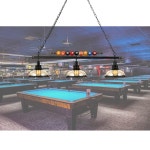 윌베베스트 아일랜드 조명, 매달린 당구대 조명기구, 3가지 램프 샹들리에(3가지 장식 음영이 있는 당구 유리 당구공 포함) 특수 조명 펜던트... 