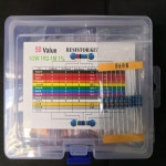 50 값 금속 필름 저항기 키트 1%(1.2r~1m) 1/2w 상자 470/750/R/1.2/1.8/2.2/3/4.3/5.1/6.8/8.2/10K/15/20/27/36/39/47/ : 송하유통2420