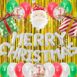 메리메리 크리스마스 라운드 풍선 세트 2종 : 하늘풍선파티