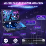 2025 업그레이드된 휴대용 아케이드 머신 판도라 박스 있는 앤 검색... 게임패드, 8000mAh 3D 2D 플레이 플러그 콘솔 게임 레트로 : 더고은 Plus