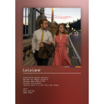 SSR-041 라라랜드 대형 영화 포스터 A3 라이언 고슬링 엠마 스톤 존 레전드 리디자인 스타일A : 포스터랩스