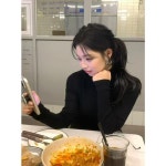 25FW 메리노울혼방 시어 니트 : petitdu01