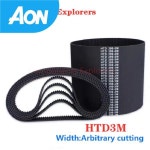HTD3M 타이밍 벨트 252 255 258 261 264 267 270 273 276 279 282mm 길이 HTD255-3M HTD161-3M HTD270-3M HTD3M279 : 아온컴퍼니