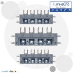 진흥전기 컴팩트바 CB-104-32(L1상 L2상 L3상) 차단기 조립용 블록형 부스바 : 아이앤지온 전기조명