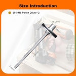 Phyxlyn 885-918 885-519 887491 히타치 NR90AE S 용 드라이버 교체 2팩 : 전기자전거 픽시 로드자전거