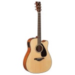 야마하 FGX800C 솔리드 탑 컷어웨이 어쿠스틱 일렉트릭 기타, 드레드노트 Acoustic Concert : 미라클딜