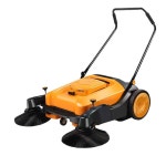 청소차 공업용 바닥 무동력 건물 수동식 도로 산업용 청소기계 바닥청소기 먼지 : 푸푸비스토어