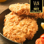 [샵인샵] 수제안심돈까스 70g X 27개 세트 [ 간편조리식품 간편식 돈카츠 히레까스 ] : 우성물산