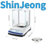 납품전문 1mg 고정밀 실험실 과학 저울 0.01g 전자 분석 디지털 스케일 앞 유리 배터리 : 신정종합상사E-14