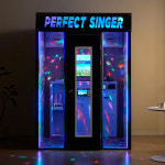 뮤존 퍼펙트싱어 코인노래방기계 가정용 노래방기기 태진 노래반주기 부스 : 서광일렉