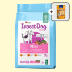 인섹트도그 강아지사료 하이포알러지 그레인프리 눈물사료 밀웜+고구마(미니), 3kg, 1개 : 개밥왕
