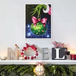 성인용 크리스마스 다이아몬드 아트 키트, 페인팅 초보자용 도트, 젬 가정 크리스탈 도트 장식용 키트(12x16인치) G8443 : 더고은 Plus