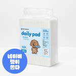 미스터추추 강아지 데일리 배변패드 무향 18g 표준형, 100매입, 1개 : 미스터추추