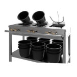 [오토기어드] 자동 볶음기 오토 웍 업소용 통돌이 볶음기 조리기 조리로봇-대형 : NK로봇솔루션