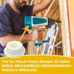 878-303 883-511 878-649 877-376 878649 - 히타치 NR83A, NR83A2, NR83A2 S 네일러용 SP 애프터마켓 범퍼 3팩 : 전기자전거 픽시... 