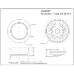 Westbrass C0136-05 11인치 컨템포러리 1-Lever 냉수 디스펜서 포함 2팩 및 폴리싱 키트(필터 포함), 니켈 스트레이너 트림 폐기 세트, 교체... 