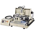 CNC 라우터 조각기 USB 포트 4Axis 6040 조각 및 밀링 밀 금속 볼 나사 절단 3D 1500W VFD : 루미네이트샵