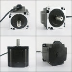 Lichuan 3D 프린터용 DC 스텝퍼 오픈 루프 모터 2상 Nema34 DC24V 3 5 6A 3.3 4.5 6.9 8.5 10 단일상품 Nema34 3.3Nm 9.5mm... 