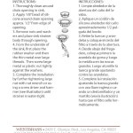 Westbrass C0136-05 11인치 컨템포러리 1-Lever 냉수 디스펜서 포함 2팩 및 폴리싱 키트(필터 포함), 니켈 스트레이너 트림 폐기 세트, 교체... 