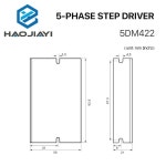 5상 스테퍼 모터 5DM422 공급 전압 24-36VDC 출력 0.5-2A 전류 : 에스에이글로벌17