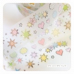 [요요리]반짝 조각 은박 키스컷 마테 마스킹테이프 : 일리상점