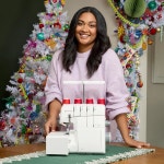 SINGER 프로페셔널 S0700 헤비 듀티 서거 에어 쓰레드 오버락 및 액세서리 키트 | 4-3-2 기능, 엑스트라 하이 프레셔 풋 터, 분당 1300 조절... 