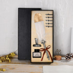 잉크 만년필 세트 4종 펜촉 깃펜 깃털 퀼펜 만연필세트 잉크만년필 잉크만년필세트 만년필세트 : 오션트렌스