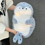 G1739 정품 해달 듀오 수면 쿠션 봉제인형 선물 바디필로우 침대 : 쿠마네상점