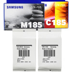 삼성 INK-M185 정품잉크 벌크 세트 INK-C185 SL-J1680 J1780W J1683 J1780DW : 잉크토너팜