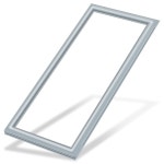 씰과 호환되는 업그레이드된 W10830162 도어 개스킷 교체, Kitchenaid Kenmore 모델 WRF535SMBM00, KBFS20EVMS13, 39.7 x : 소로상회