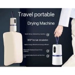 1000W 고속 휴대용 의류 건조기 아파트 여행 및 RV용 미니 드라이 백과 가 달린 가벼운 옷/언더웨어에 이상적이며 여행자에게 완벽 : 구마 store