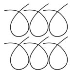 Yangqin 파이프 유연한 튜브 Dulcimer 피팅 부품 용 교체 호스 부품 사운드두꺼운 재사용 가능 : 유니크온1